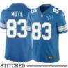 Detroit Lions #83 Kelley Mote Blue Home Jersey