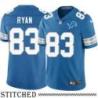 Detroit Lions #83 Sod Ryan Blue Home Jersey