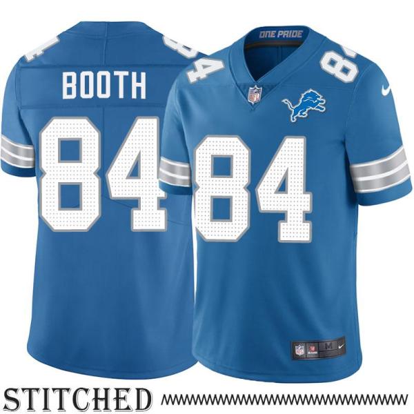 Detroit Lions #84 Dick Booth Blue Home Jersey