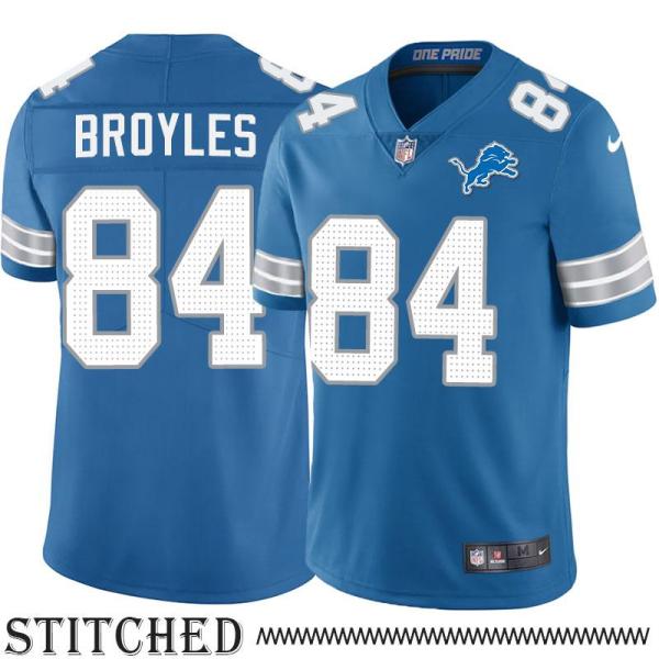 Detroit Lions #84 Ryan Broyles Blue Home Jersey