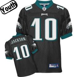 DeSean Jackson Youth Football Jersey -#10 Philadelphia Youth Jersey(black)