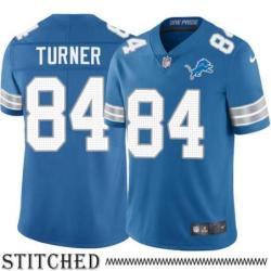 Detroit Lions #84 Hal Turner Blue Home Jersey