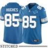 Detroit Lions #85 Chuck Hughes Blue Home Jersey