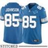 Detroit Lions #85 Kevin Johnson Blue Home Jersey