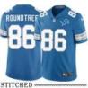 Detroit Lions #86 Ray Roundtree Blue Home Jersey