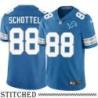 Detroit Lions #88 Ivan Schottel Blue Home Jersey