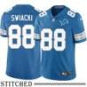 Detroit Lions #88 Bill Swiacki Blue Home Jersey