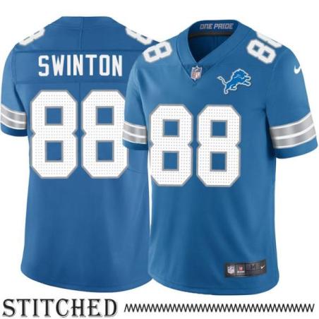 Detroit Lions #88 Reggie Swinton Blue Home Jersey