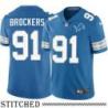 Detroit Lions #91 Michael Brockers Blue Home Jersey