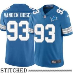 Detroit Lions #93 Kyle Vanden Bosch Blue Home Jersey