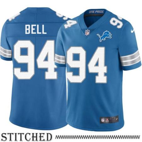 Detroit Lions #94 Marcus Bell Blue Home Jersey