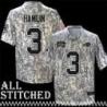 Damar Hamlin Jersey Buffalo Bills #3 2024 Salute to Service Camo