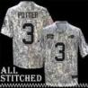 John Potter Jersey Buffalo Bills #3 2024 Salute to Service Camo