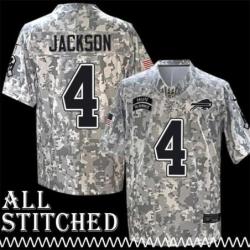 Rusty Jackson Jersey Buffalo Bills #4 2024 Salute to Service Camo