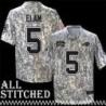 Kaiir Elam Jersey Buffalo Bills #5 2024 Salute to Service Camo