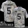 Fred Steinfort Jersey Buffalo Bills #5 2024 Salute to Service Camo