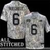 Shane Buechele Jersey Buffalo Bills #6 2024 Salute to Service Camo