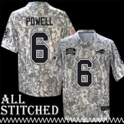 Shawn Powell Jersey Buffalo Bills #6 2024 Salute to Service Camo