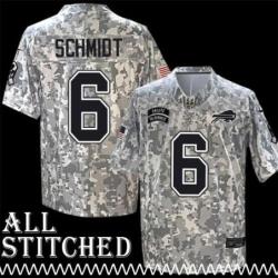 Colton Schmidt Jersey Buffalo Bills #6 2024 Salute to Service Camo