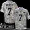 Mike Mercer Jersey Buffalo Bills #7 2024 Salute to Service Camo