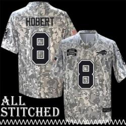 Billy Joe Hobert Jersey Buffalo Bills #8 2024 Salute to Service Camo