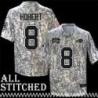 Billy Joe Hobert Jersey Buffalo Bills #8 2024 Salute to Service Camo