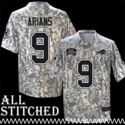 Jake Arians Jersey Buffalo Bills #9 2024 Salute to Service Camo