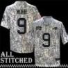 Chris Mohr Jersey Buffalo Bills #9 2024 Salute to Service Camo