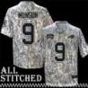 Bill Munson Jersey Buffalo Bills #9 2024 Salute to Service Camo