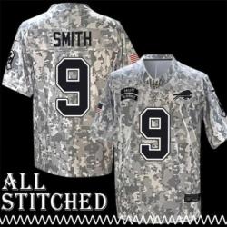 Andre Smith Jersey Buffalo Bills #9 2024 Salute to Service Camo