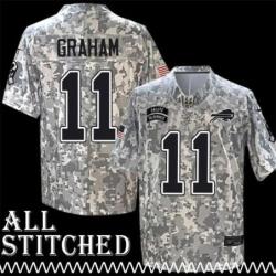 T.J. Graham Jersey Buffalo Bills #11 2024 Salute to Service Camo