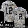 Manch Wheeler Jersey Buffalo Bills #12 2024 Salute to Service Camo