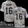 John Brown Jersey Buffalo Bills #16 2024 Salute to Service Camo