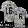 Dennis Shaw Jersey Buffalo Bills #16 2024 Salute to Service Camo