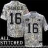 Trent Sherfield Jersey Buffalo Bills #16 2024 Salute to Service Camo