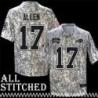 Josh Allen Jersey Buffalo Bills #17 2024 Salute to Service Camo