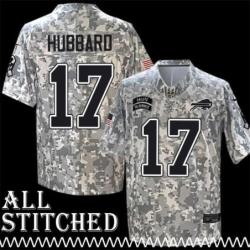 Paul Hubbard Jersey Buffalo Bills #17 2024 Salute to Service Camo