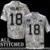 Andre Holmes Jersey Buffalo Bills #18 2024 Salute to Service Camo