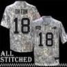 Kyle Orton Jersey Buffalo Bills #18 2024 Salute to Service Camo