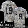 KJ Hamler Jersey Buffalo Bills #19 2024 Salute to Service Camo