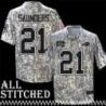 John Saunders Jersey Buffalo Bills #21 2024 Salute to Service Camo