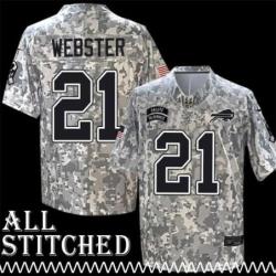 Jason Webster Jersey Buffalo Bills #21 2024 Salute to Service Camo
