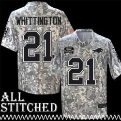 Arthur Whittington Jersey Buffalo Bills #21 2024 Salute to Service Camo