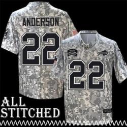 Max Anderson Jersey Buffalo Bills #22 2024 Salute to Service Camo
