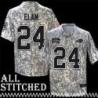 Kaiir Elam Jersey Buffalo Bills #24 2024 Salute to Service Camo