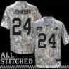 Leonard / Taron Johnson Jersey Buffalo Bills #24 2024 Salute to Service Camo
