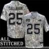 Bill Callahan Jersey Buffalo Bills #25 2024 Salute to Service Camo