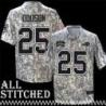 Tyrel Dodson Jersey Buffalo Bills #25 2024 Salute to Service Camo