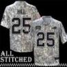 Rod Hill Jersey Buffalo Bills #25 2024 Salute to Service Camo