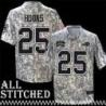 Roland Hooks Jersey Buffalo Bills #25 2024 Salute to Service Camo